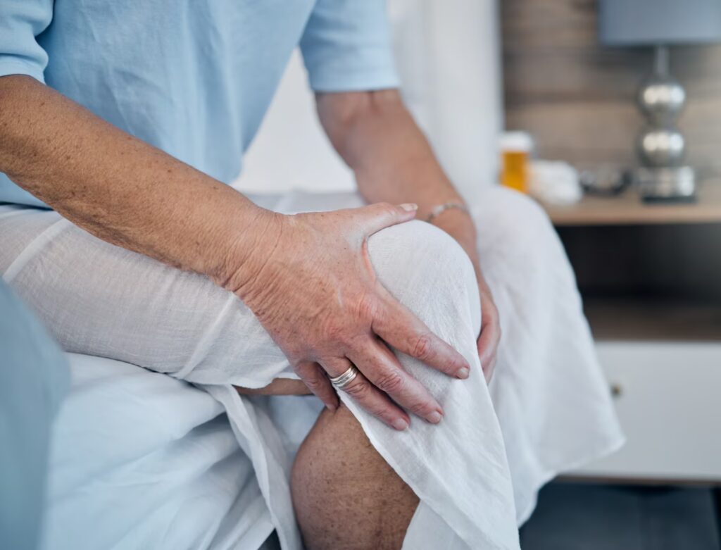 Knee Pain 3 knee pain elderly woman and health with hand inj 2023 11 27 04 55 21 utc 1